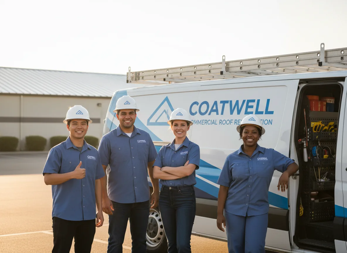 Commercial roof coating company in Kiron, IA